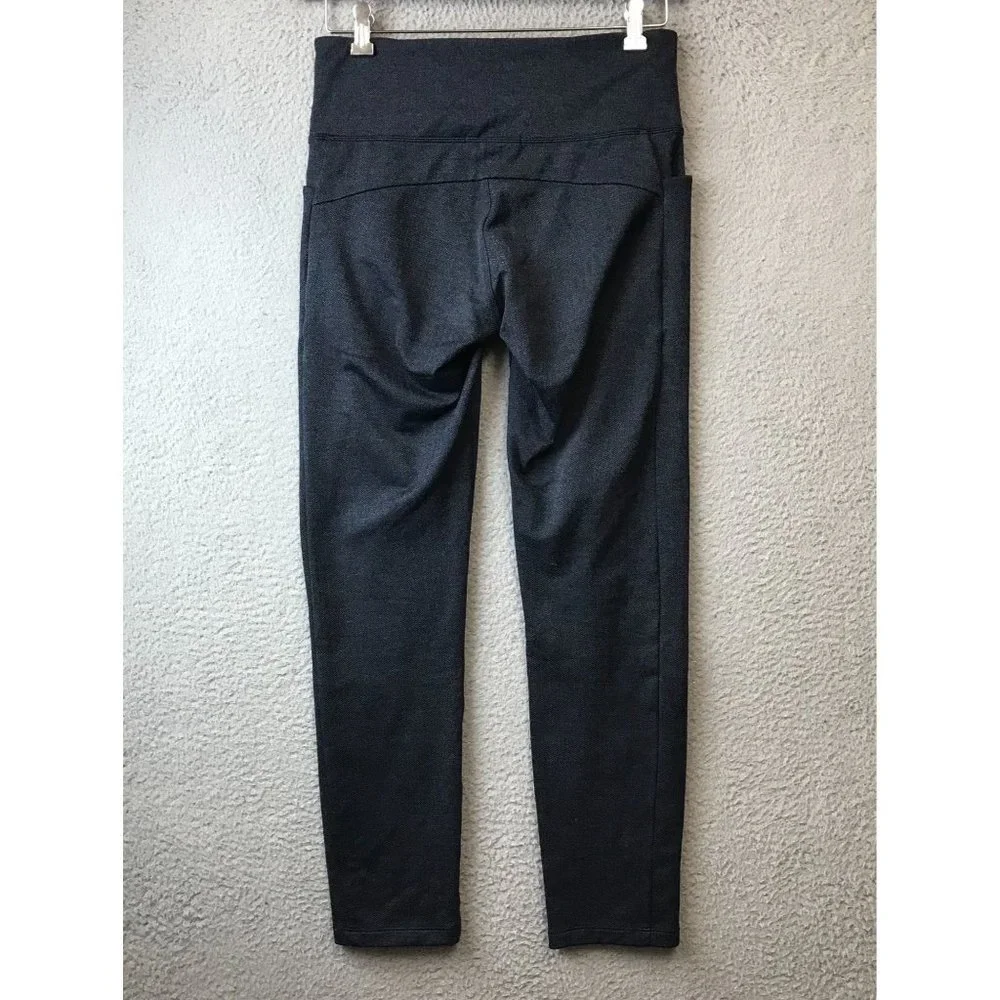 Athleta Pants Womens S Black Pants Side Pockets High Rise
